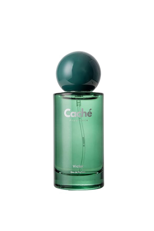 Victor by Caché – Pineapple, Apple, Birch, Jasmine, Oakmoss, Ambergris, Musk; Eau De Parfum (EDP) 50ml, Masculine