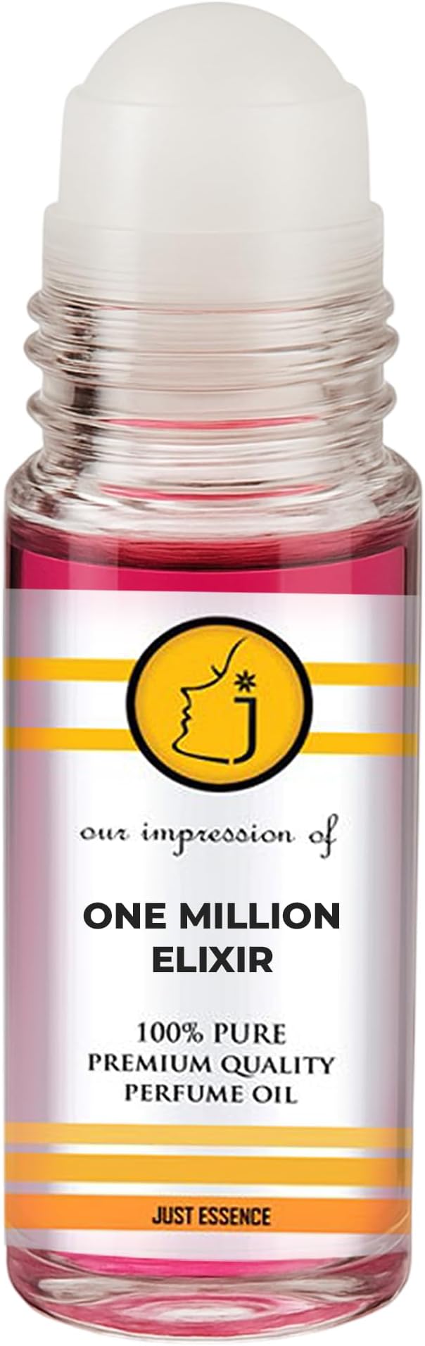 One Million Elixir Fregrance Perfume Oil from France | Roll On | Premium Quality Concentrated Fragrance | Pure Perfume & Cologne Oil for Personal Body Use | 1 Fl Oz