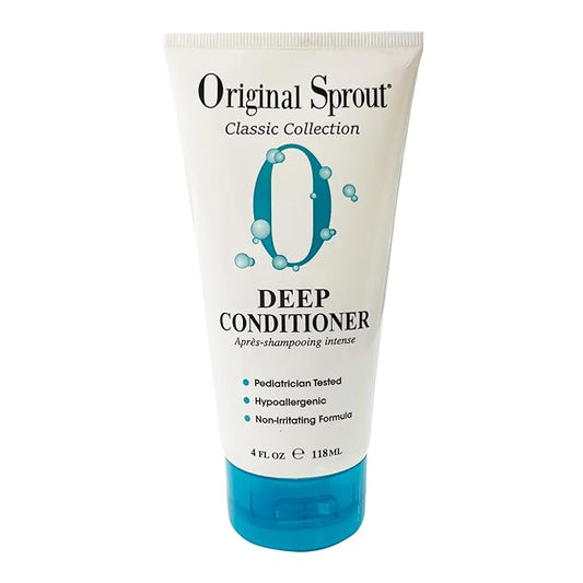 Original Sprout Deep Conditioner for All Hair Types, Vegan Conditioner, 4 oz. Bottle
