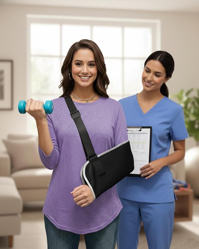 Youdiao Post Shoulder Surgery Shirts for Women Tear Away 3/4 Sleeve Tops After Rotator Cuff Chemo Port Adaptive Clothing