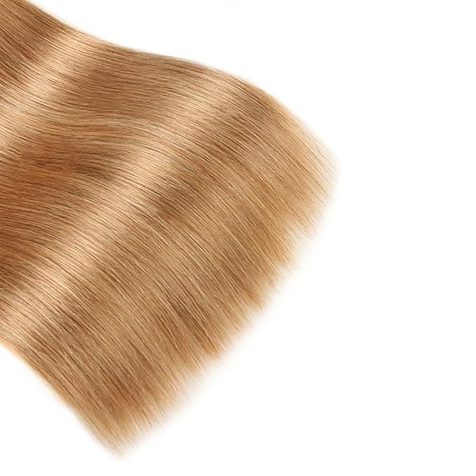 Brown Human Hair Straight Weave Ombre 4/27 Straight Bundles Brazilian Virgin Hair 3 Bundles 24 26 28 Inch Ombre Human Hair Extensions