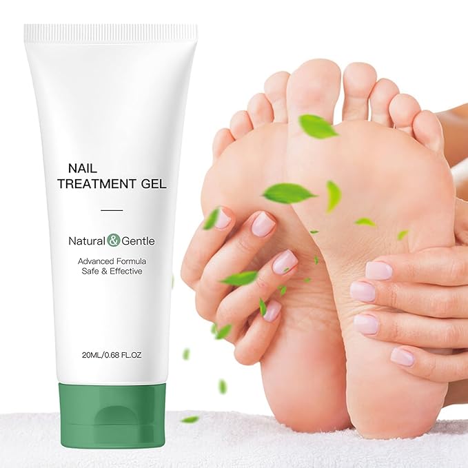 2Pcs Natural Nail Repair Gel, Nail Growth Repair Cream, Multi Purpose Nail Repair Foot Care Cream.