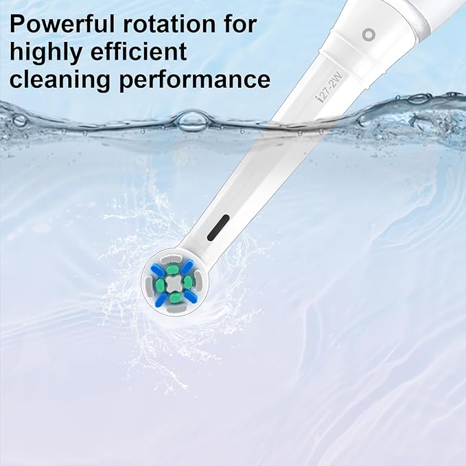 12pcs Replacement Heads Compatible with Oral B iO 3 4 5 6 7 8 9 10 Series Electric Toothbrush,Toothbrush Heads Compatible with Oral B iO Replacement Heads, Medium Bristles for Effective Cleaning,White