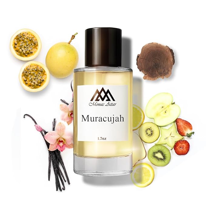 Monac Muracujah Inspired by Oud Maracuja, Eau De Parfum, 1.7oz/50ml, Male, Long Lasting Fragrance, Luxury Made Affordable