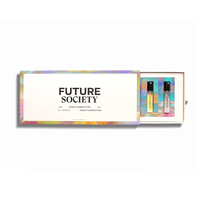 Future Society Fragrance Discovery Set - Luxury 6 Piece Perfume Sample Set - Travel Size Eau de Parfum Collection - Mini Fragrance Samples - Clean & Modern Unisex Perfumes - 2ml Each