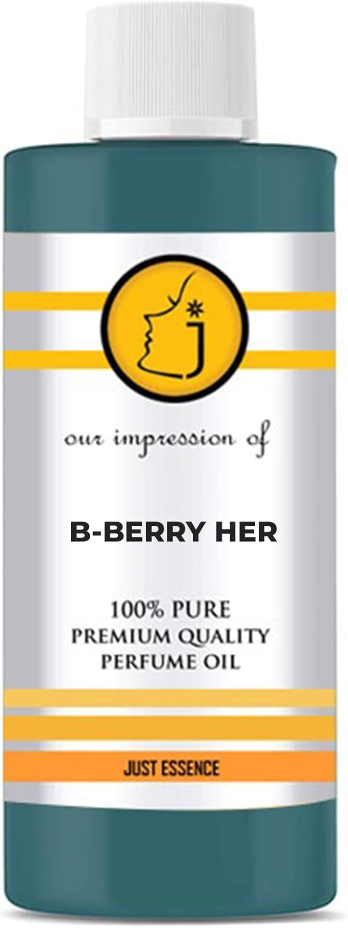B-Berry Her Fregrance Perfume Oil from France | Premium Quality Concentrated Fragrance | Pure Perfume & Cologne Oil for Personal Body Use | 4 Fl Oz