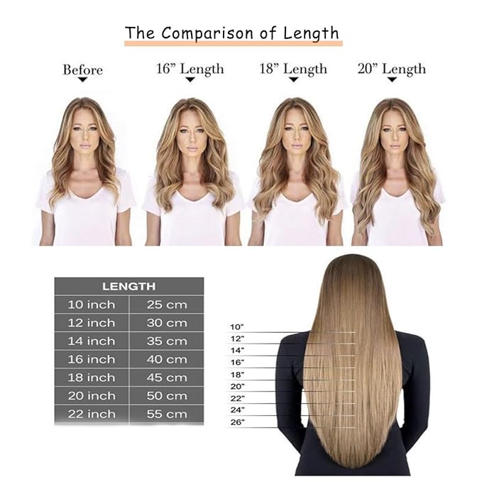 Caliee Remy Clip in Human Hair Extensions - T12-60 Ombre, Straight 7PCS Seamless Clip in Hair Extensions - Natural Double Weft, Invisible Thick Ends - 20Inch, 140G