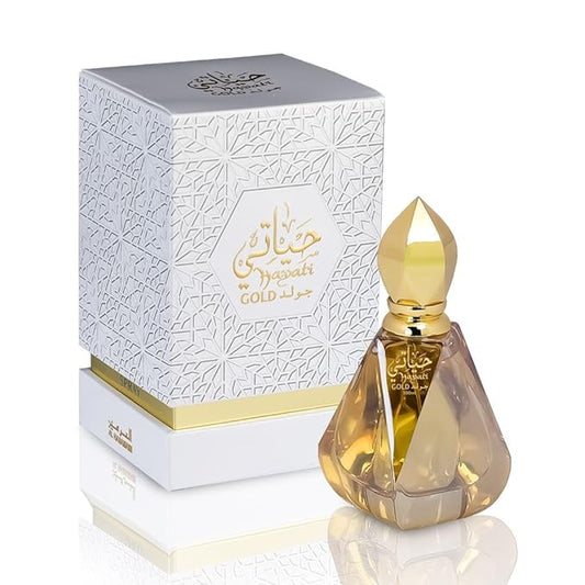 Al Haramain Hayati Gold for Unisex Eau de Parfum Spray, 3.33 Ounce