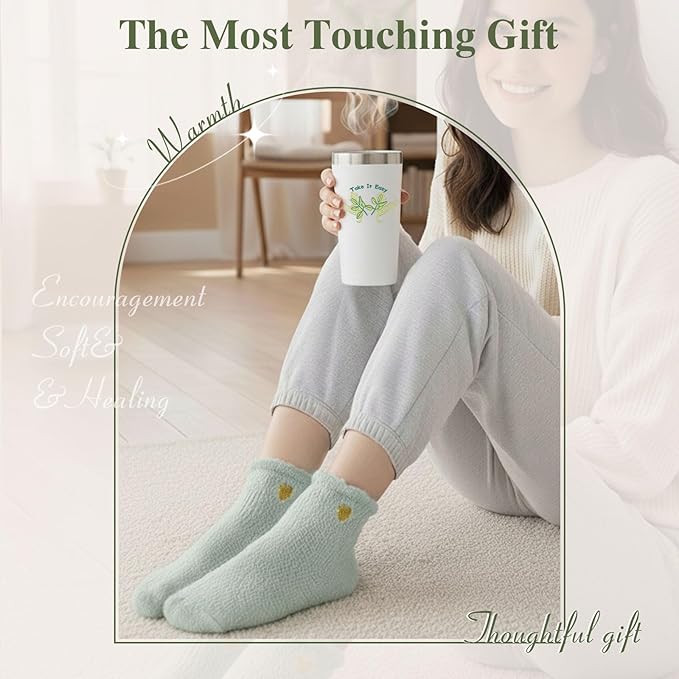 Self Care Giftst for Women 11 in 1 Spa Gift Baske Box with Blanket, Candle, Bath Salt & Tumbler — Birthday, Get Well Soon, Thinking of You, Christmas Gifts (Turquoise-11 in 1)