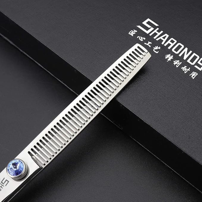 6/7/8/9 inch Professional Hair Cutting Thinning Scissors Barber Shears Hairdressing Salon Set (7-inch 2pc-A)