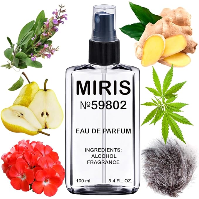 MIRIS No. 59802, Inspired by 212 Heroes, Long-Lasting Eau de Parfum for Men, Spray 3.4 Fl Oz / 100 ml