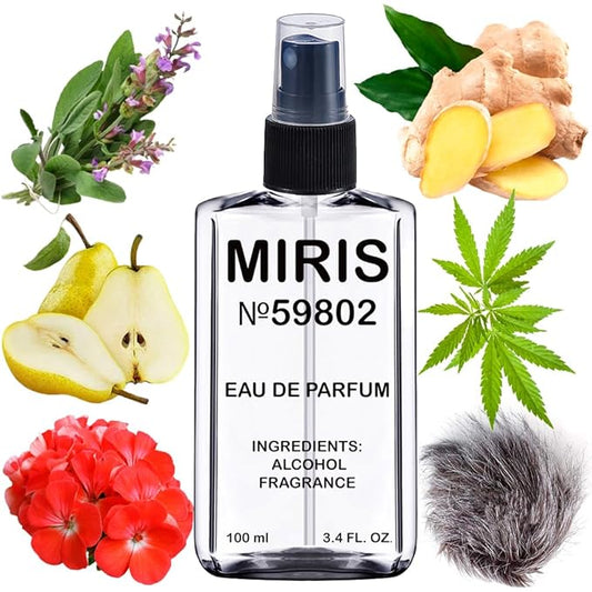 MIRIS No. 59802, Inspired by 212 Heroes, Long-Lasting Eau de Parfum for Men, Spray 3.4 Fl Oz / 100 ml