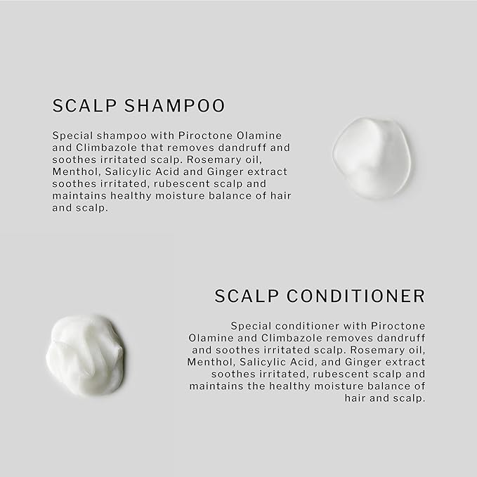 SACHAJUAN Scalp Shampoo and Conditioner Set | Rosemary Oil to Soothe, Balance & Hydrate Dry Flaky Scalp | Lightweight Hydration & Scalp Relief | Vegan & Paraben-Free | Pack of 2 (8.4 oz)