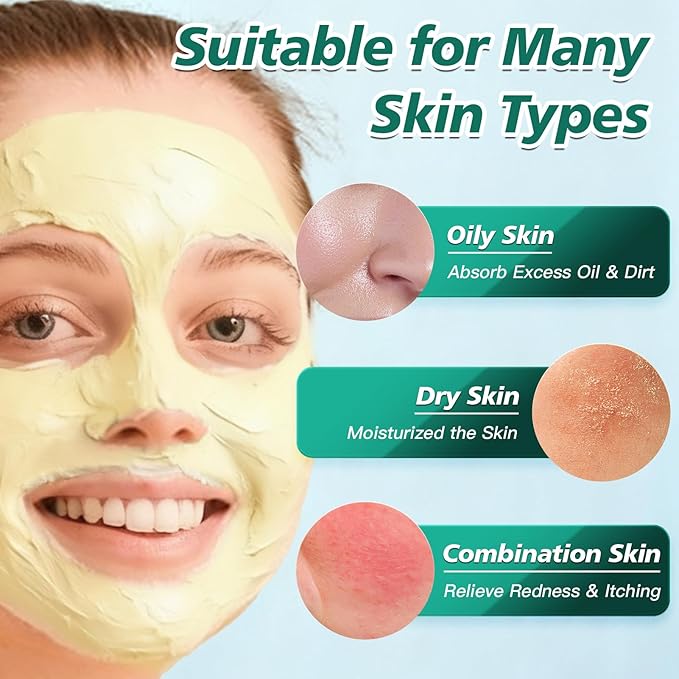 Powder Jelly Mask for Facials Professional, Peel Off Facial Mask for Hydrating & Moisturizing, Christmas Hydrojelly Mask Gifts for Women Men, Home DIY Spa Use for All Skin with Chamomile Petals