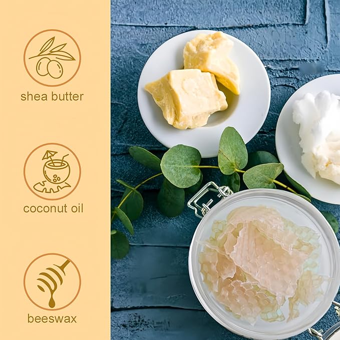 2pcs Cracked Heel Stick Balm, Manuka Honey Heel Stick For Cracked Feet, Foot Cream For Calluses and Dry Feet, Cracked Foot, Manuka Honey Hand Cream