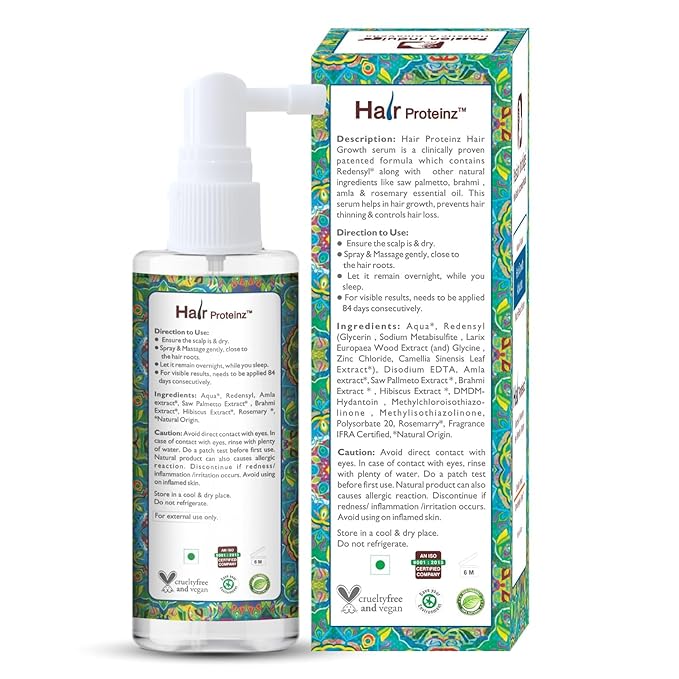 Passion Indulge Advanced Hair Growth Serum | Redensyl+Rosemary, Brahmi Extract | Helps To Reduce Hair Fall | Hair Serum For Men & Women - 50ML