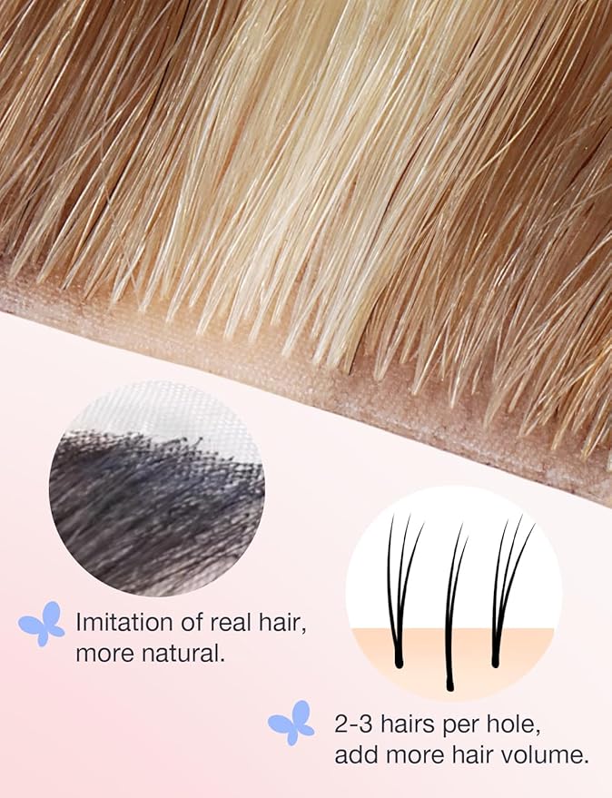 DOORES Invisi Edge Tape in Hair Extensions Real Human Hair, Platinum Blonde 10 Injection Tape-ins with 10 Classic Tape-ins 50g 22 Inch, Injected Tape in Extensions Virgin Human