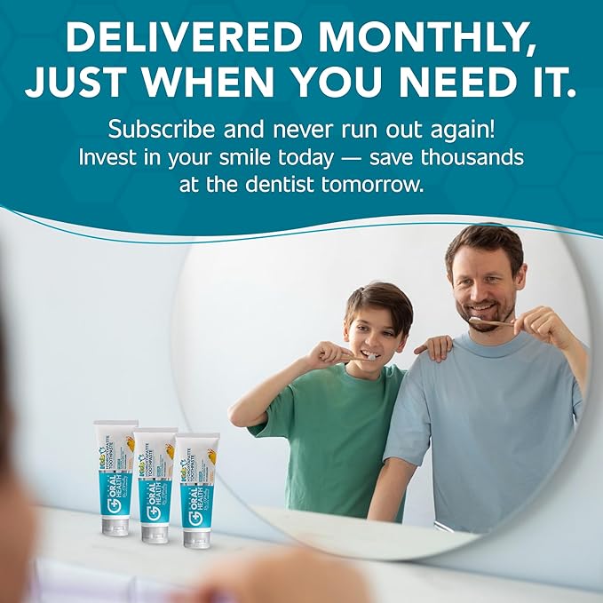 Kids Toothpaste No Fluoride; Non-Toxic Remineralizing Nano Hydroxyapatite Toothpaste Made by Dentist with Xylitol for kids Cavity Protection & Gums, Safe to swallow for Children/Toddlers, Yummy Orange