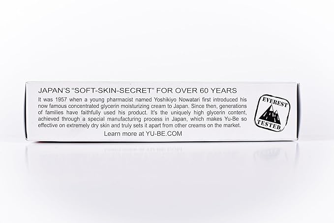 Yu-Be Moisturizing Skin Cream (Trio) - Hydrating Cream for Night & Day | Relieving Moisturizer for Dry Skin | Safe for Face & Body | Softens Hands & Feet | Vegan | Paraben Free (1 fl oz/28mL x 3)