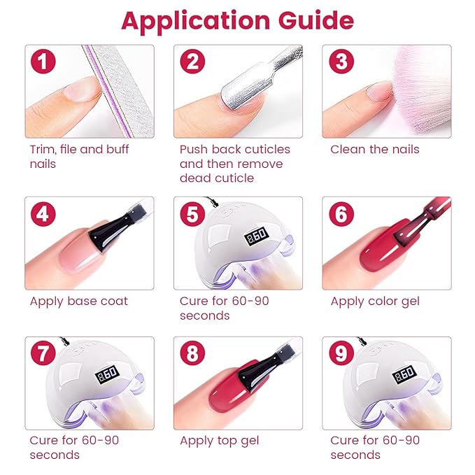 RARJSM Nude Gel Nail Polish Cherry Pink Sheer Neutral Skin Tone Color Ice Jelly Clear Pink Gel Polish Transparent Nail GelPolish Soak off UV LED Cured for Home Salon DIY Manicure 15ml Single Bottle