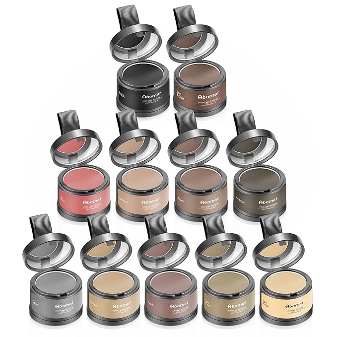 Root Touch Up Instantly Gray Hair Coverage Hairline Powder, Light Blonde, Hair Fibers For Thinning Hair For Women & Men
