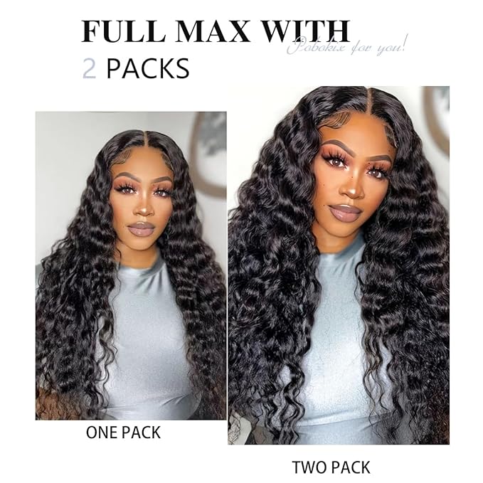Curly Clip in Hair Extensions Real Human Hair 2 Pack 240g Seamless Kinky Curly Clip ins for Black Women Full Max 12A Remy Human Hair Extensions PU Skin Weft 14inch Natural Black