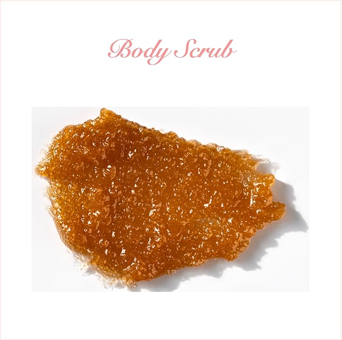 Body Scrub, Luxurious and Anti-Aging with Rose Absolute & Signature Fragrance 16oz (Made in USA)