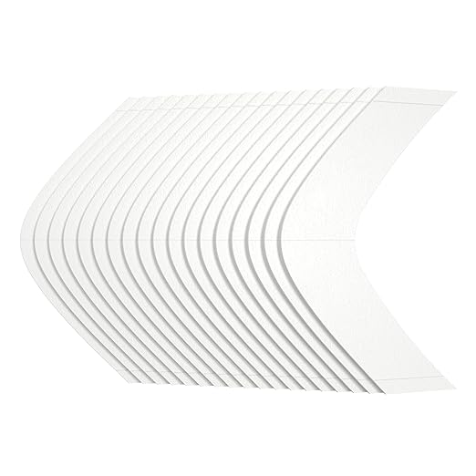 Sunshine Tape Sunshine to Base Hairpiece Wig Tape (72 Pieces) - AA Curve - Double Sided Adhesive Tape for Toupee Lace Front Wig Strong Hold Waterproof Strips