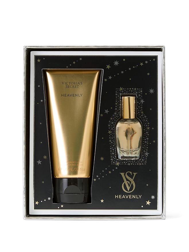 Victoria's Secret Heavenly Mini Fragrance Duo Gift Set, Eau de Parfum & Travel Lotion