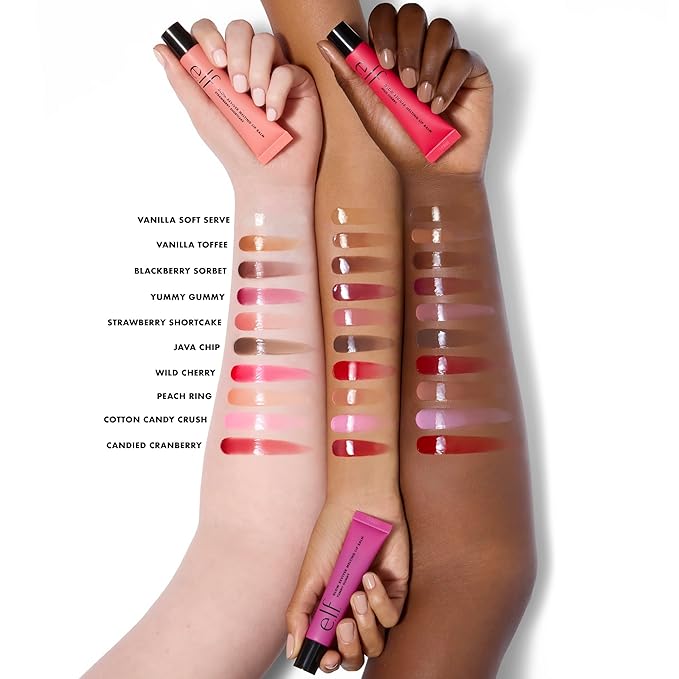 e.l.f. Glow Reviver Melting Lip Balm, Hydrating Tinted Lip Balm For A Glossy Finish & Soft, Supple Lips, Vegan & Cruelty-Free, Java Chip