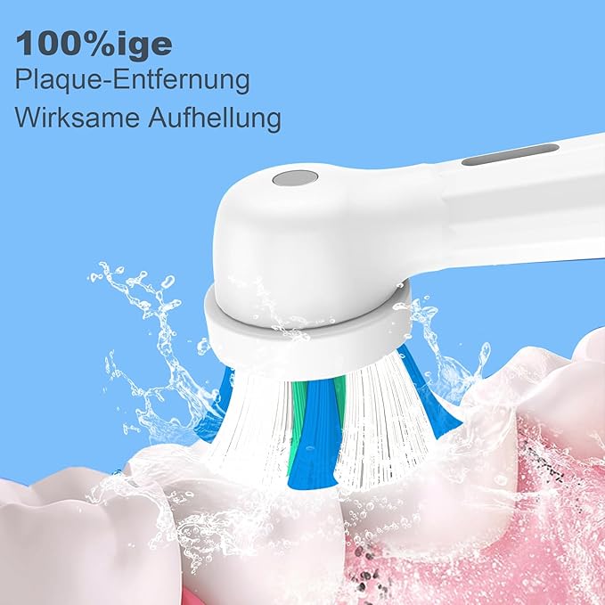 12 Pack IO Replacement Heads Compatible with Oral B IO 2/3/4/5/6/7/8/9/10/Deep Clean Series Electric Toothbrushes, Brush Heads Compatible with Oral B iO (White)