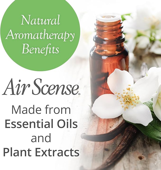 Air Scense Air Freshener Deodorizer Room Spray for Bathroom & Home, Essential Oils, Natural Vanilla - 7 fl oz (1-Pack)