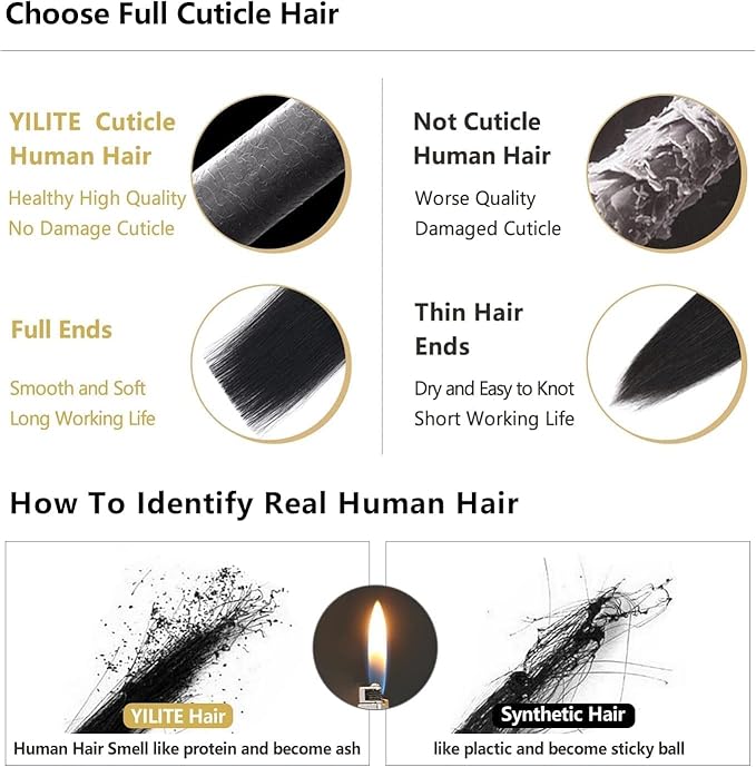 YILITE Tape in Hair Extensions Off Black Color Tape in Human Hair Extensions 18 inches Silky Straight Seamless Skin Weft Real Human Hair 50g 20pcs