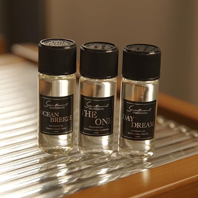 Scentiment - Tabac Designer Collection Diffuser Oils | Aromatherapy Home Fragrance | Luxurious Scent with Notes of Tobacco, Cacao, Wood, 50ml