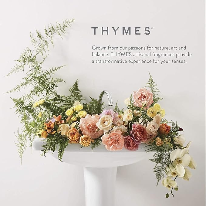 Thymes Hand Wash Refill - Lightly Scented Liquid Hand Soap for Bathroom and Kitchen Refill - Moisturizing Formula with Natural Ingredients (Goldleaf, 24.5 fl oz)