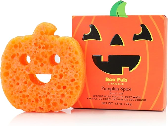 Spongelle Pumpkin Spice Pumpkin | Boo Pals Body Buffer