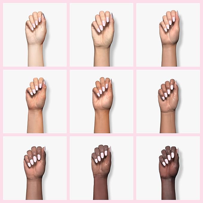 RARJSM Milky Pink Gel Nail Polish LED UV Gel Soak Off Transparent Nude Pink Nail GelPolish Varnish Nail Art Color 15ML Single Bottle for DIY Home French Manicure