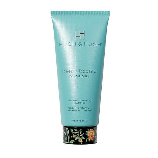 Hush & Hush DeeplyRooted Conditioner - Deep Conditioner for Dry Damaged Hair - Nourishing & Strengthening Hair Moisturizer for All Hair Types - Wash Out Or Leave In Strengthening Conditioner - 200ML
