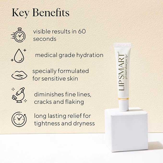 Lipsmart Ultra Hydrating Lip Treatment Moisturizer and Volumizer - Powerful Hydration for Dry Lips (1)