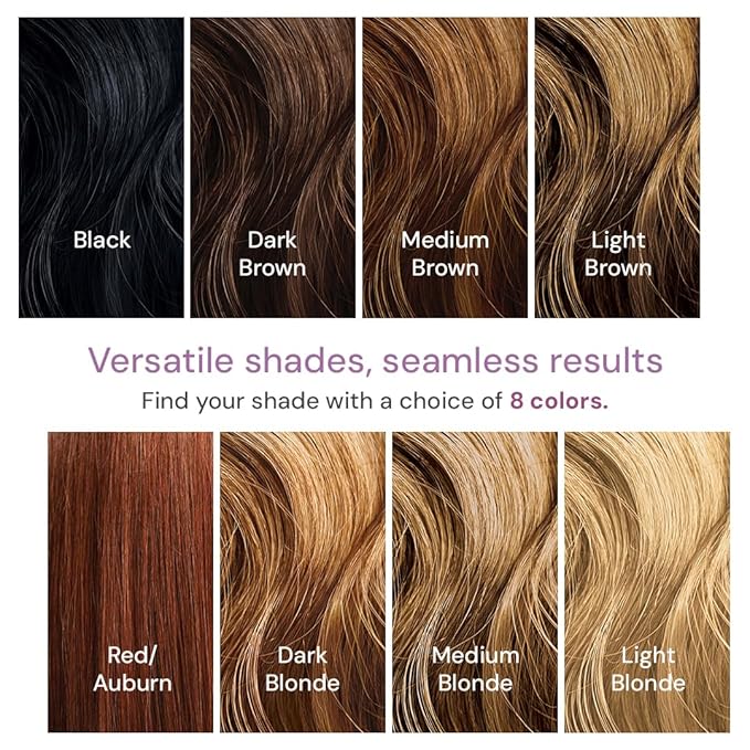 Style Edit Root Touch Up Spray | Temporary Hair Color for Gray Roots and Thinning Hair | Salon-Quality, Transfer-Resistant Hair Concealer | Medium Brown, 2 oz