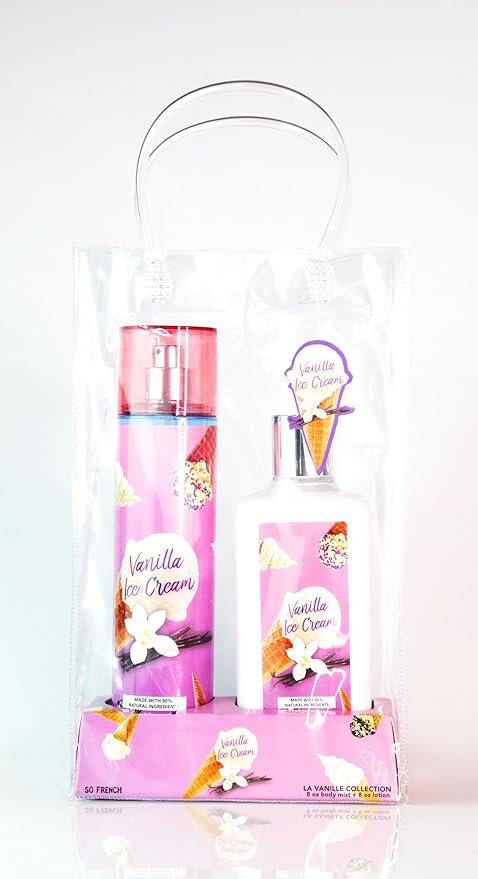 Vanilla Collection Body Mist and Lotion Set (Vanilla Ice Cream)
