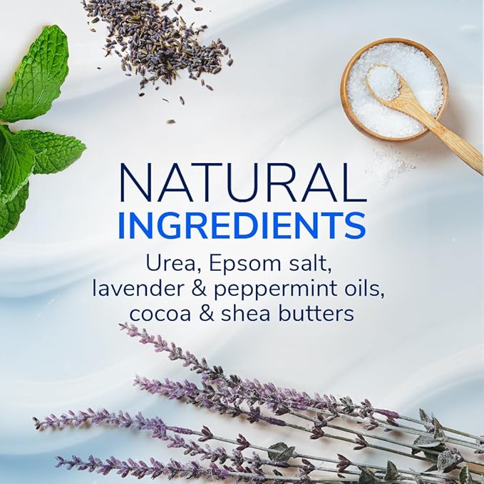 Dr. Scholl's Severe Cracked Heel Repair Restoring Balm 2.5oz, with 25% Urea for Dry, Cracked Feet, Heals and Moisturizes for Healthy Feet