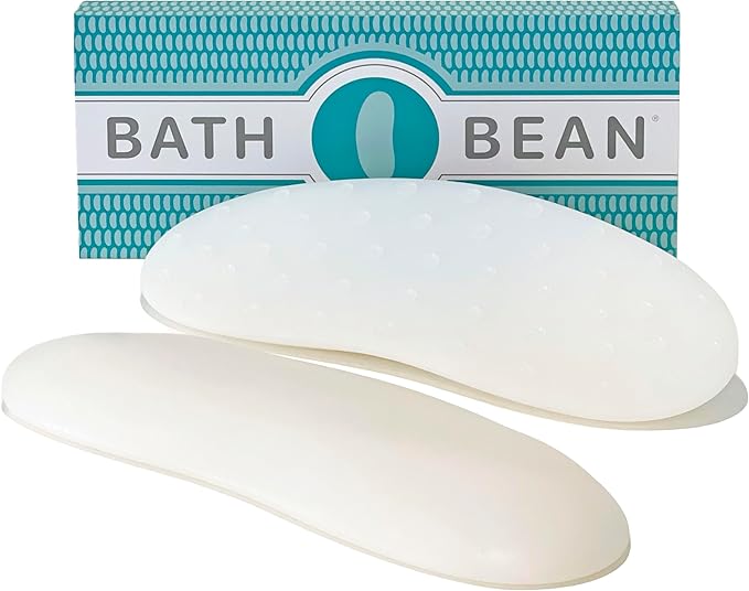 Luxury Body Stopper, Anti-Slip Spa Accessory, Holds Reclined Position in Bath, Bathe Comfortably Hands Free, and Keep Your Hair Dry. Recline, Relax, Stay Put