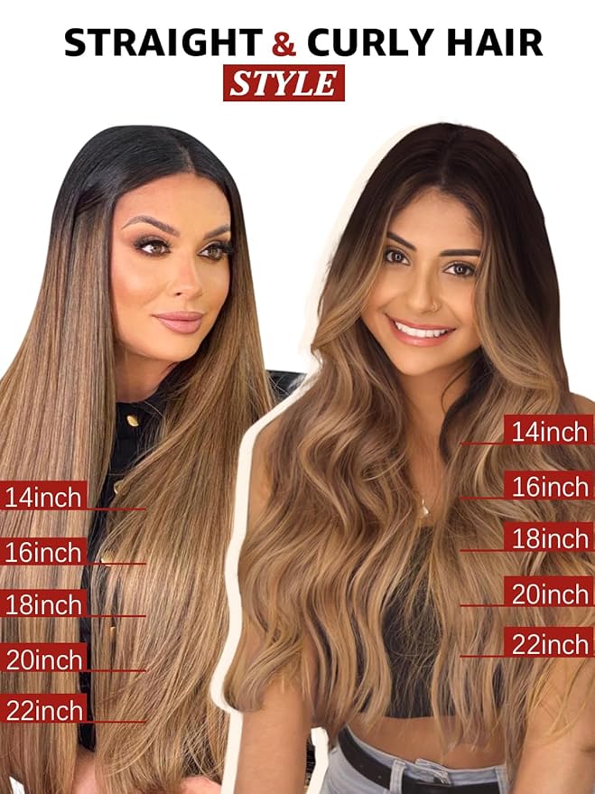 Clip in Hair Extensions Real Human Hair Medium Dark Brown,120g 18 Inch,Remy Human Hair Extensions Clip ins for Women,Natural Human Hair 6pcs Per Set with 18 Clips(#4,18'')