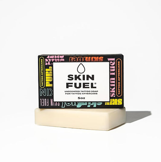 Tattoo Aftercare Soap Bar – Unscented Soap for Tattoos with Jojoba Seed Oil & Aloe for New Ink – Gentle, Moisturizing & Natural Tattoo Wash for All Skin Types (5 oz)