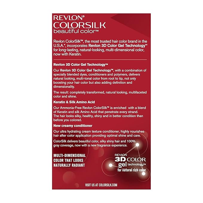 Revlon Colorsilk #51 Light Brown (Pack of 3)