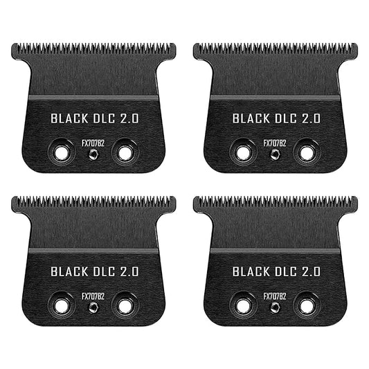 FX707B2 Replacement DLC 2.0 Trimmer Blade Compatible with BaByliss FX787 & FX726 Trimmer,Compatible with BaByliss DLC 2.0 Trimmer Blade,4PCS
