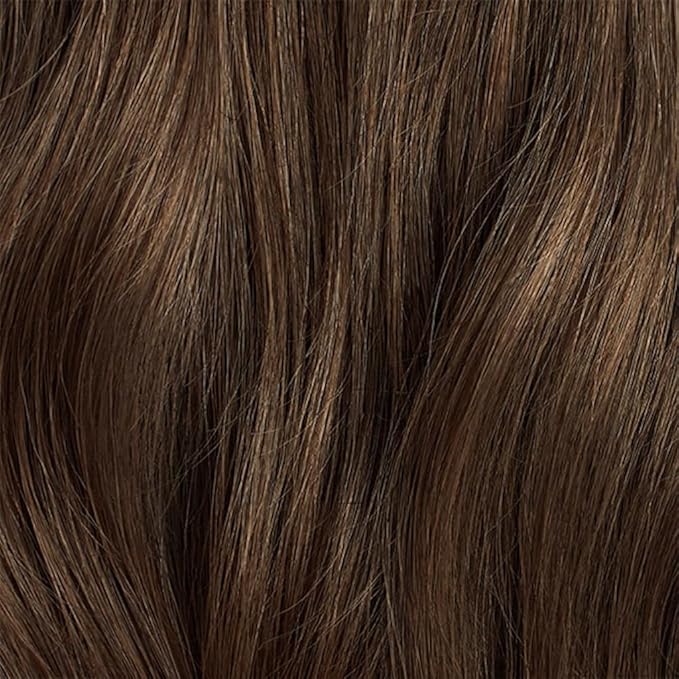 Luxy 100% Remy Human Hair, Classic 160g Clip-In Hair Extensions - 10 Wefts Multi-Dimensional Color for Natural Blending, Adds Volume & Length, Easy Apply & Remove 16" Neutral Brown Classic