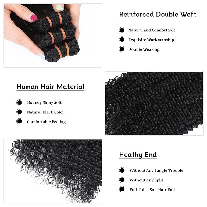 16A Raw Body Wave Human Hair Bundles Human Hair 100% Unprocessed Brazilian Boutique Virgin Hair Extensions,Double Wefts,Triple Lifespan (Body Wave 3 Bundle, 24 24 24 inch)