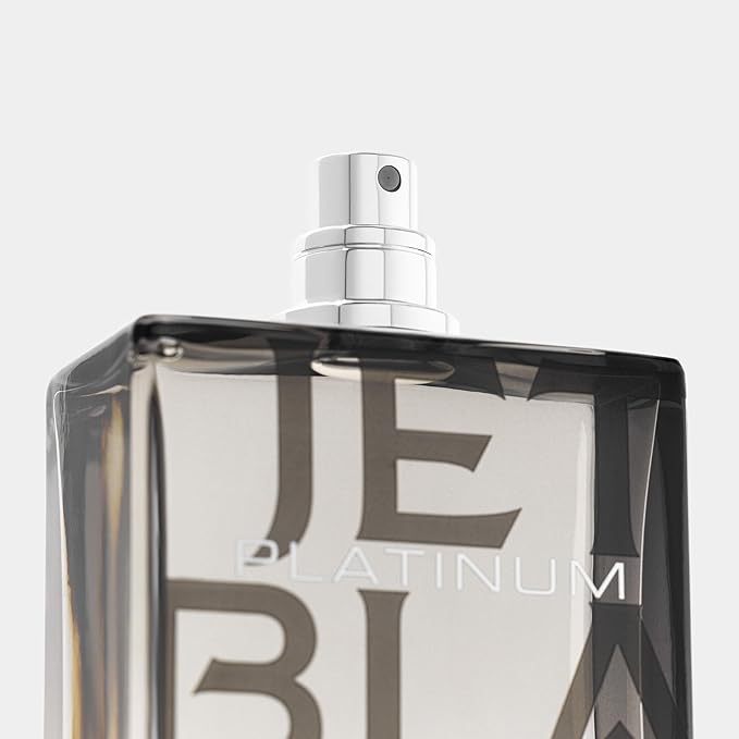 Michael Malul Jet Black Platinum Eau de Parfum for Men - 100ml | 3.4oz